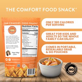 Great Lakes Pot Pies - Crunchy Cinnamon Sugar Pie Chips - Cinnamon Sugar Cookie Crisp - Buttery Cinnamon Cookies - Delicious Cinnamon Sugar Snacks for Adults & Kids - Cinnamon Crackers - 1 Pack