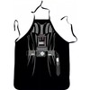 WOO LANDO Barbecue apron for men, 73 x 57 cm,