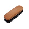 Redecker Natural Pig Bristle/Bronze Wire Clothes Brush with Pearwood Handle,
