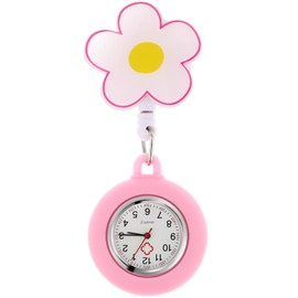 Hemobllo Nurse Watch - Retractable Nurses Fob Watch Clip On Watch Hanging Nurse Pocket Watch Nurse Watch Fob Watches for Nurses Doctors