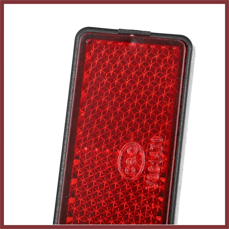 HEROFFIX Front Lower Fork Reflector Sticker Rear Saddlebag Side Visibility