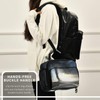 Blueangle Black Tornado Lunch Bags for Women&Men, Shoulder Strap Lunch