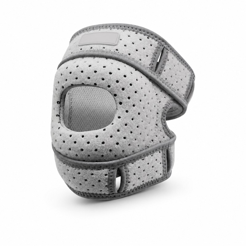 Double Strap Knee Brace for Sports – Adjustable Patella Support