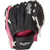 Rawlings Kids Baseball Glove (9" / Toddler) with Training Ball