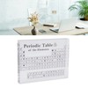 Periodic Table Of Elements Black Acrylic Chemical Elements Alphabet Periodic