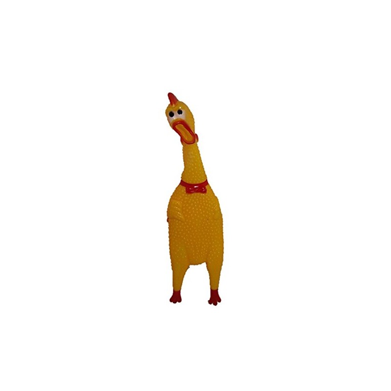 Ruffin Flag Company Screaming Rubber Chicken Rooster Dog Kid Children