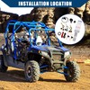 Hihaha Universal LED Turn Signal Horn Kit with Handlebar Toggle