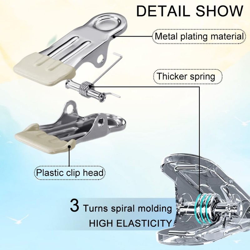 Clothes Pins (30, Beige)