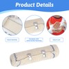 Elastic bandage for effective support, compression wrap with self-closure for