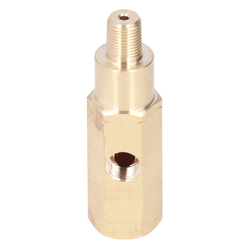 1/8in Oil Pressure Gauge Adapter Brass T Piece Sensor Sender