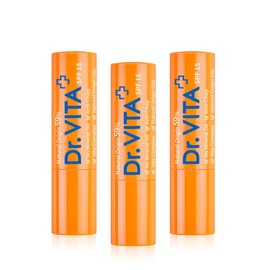 Daycell Dr. Vita Vitamin Lip Treat Lip Balm 3 pcs / 데이셀 닥터비타 비타민 립트리트 립밤 3개