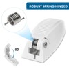 SVNR RV Door Latch, 5 Pcs White VR Door Holder,