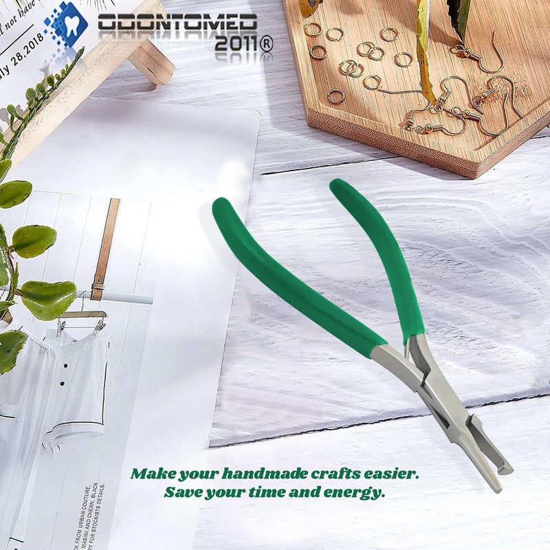 OdontoMed2011 Split Fishing Equipment Split Ring Plier Green Color Pvc