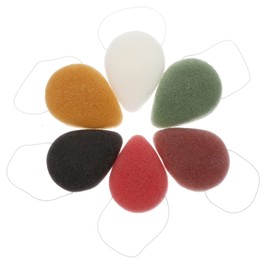 SAFIGLE 6Pcs Facial Cleansing Sponges for Deep Exfoliation Gentle Skincare Sponges for All Skin for Daily Use to Remove Dirt Oil and Makeup