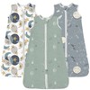 TotAha Sleep Sack 6-12-15 Months 3-Pack,Stretchy,Buttery Soft Swaddle Transition Sleeping
