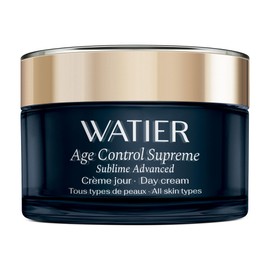 Watier Age Control Supreme Sublime Advanced Day Cream, Global Anti-Aging Skincare, Age-Defying Day Cream, Smoothing & Plumping, Canadian-Sourced Antioxidants, Vegan Peptides, All Skin Types, 50 mL