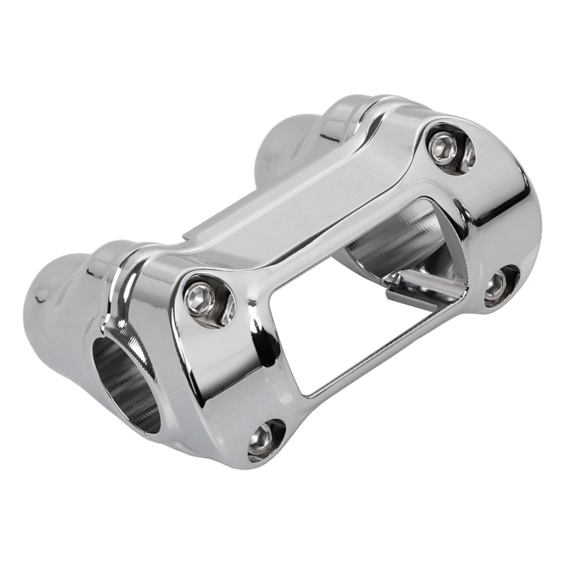 Unbranded 2" Handlebar Riser 1 1/4" Bar Clamp For Harley