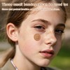 120pcs Round & Oval Bandages for Face, Elastic Fabric Flexible