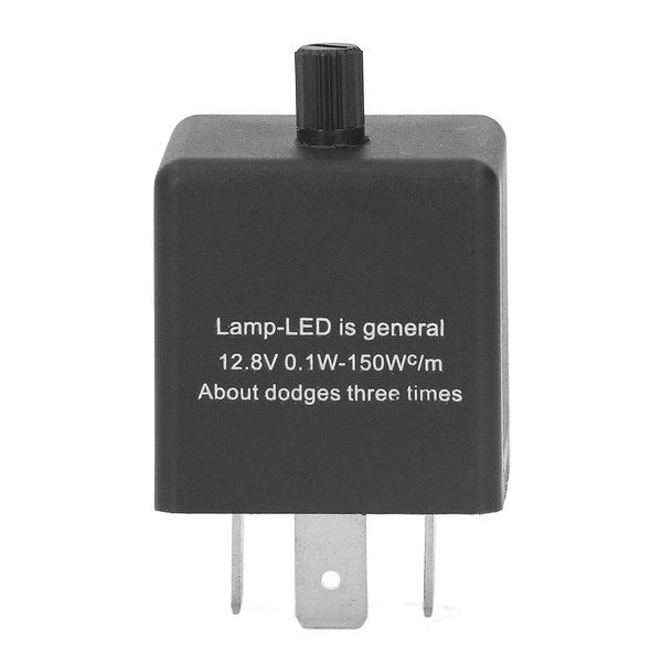 Car Indicator Relay, 3 Pin DC12V 10A Car LED Flashing