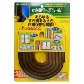 TSUCHIYA Mohair Seals for Gaps, Length of 6.6 ft (2 m), golden
