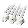 Magnetic Cable Holder, 360° Rotatable Desktop Cord Organizer with Adjustable