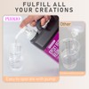 Puduo Epoxy Resin Kit 1.1Gallon，Newly Formulated Crystal Clear Epoxy Resin，Strong,