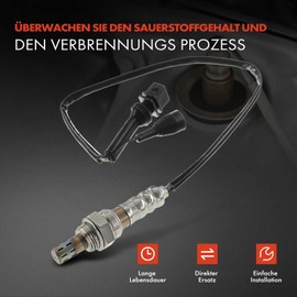 Lambda Sensor for 100 4A C4 80 8C B4 A6 4A C4 Cabriolet Coupe Cirrus Sebring Stratus 25 Espace II J S63 2.0L 2.6L 2.8L 1990-2000 048906265