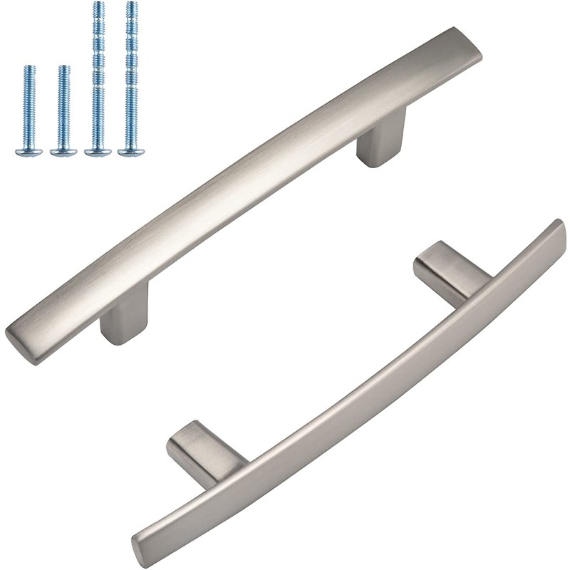 homdiy Cabinet Handles Brushed Nickel 3in Cabinet Pulls - HD1003BSS