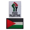 2 PCS AliPlus Palestine Flag Patches Free Palestine Embroidered Tactical