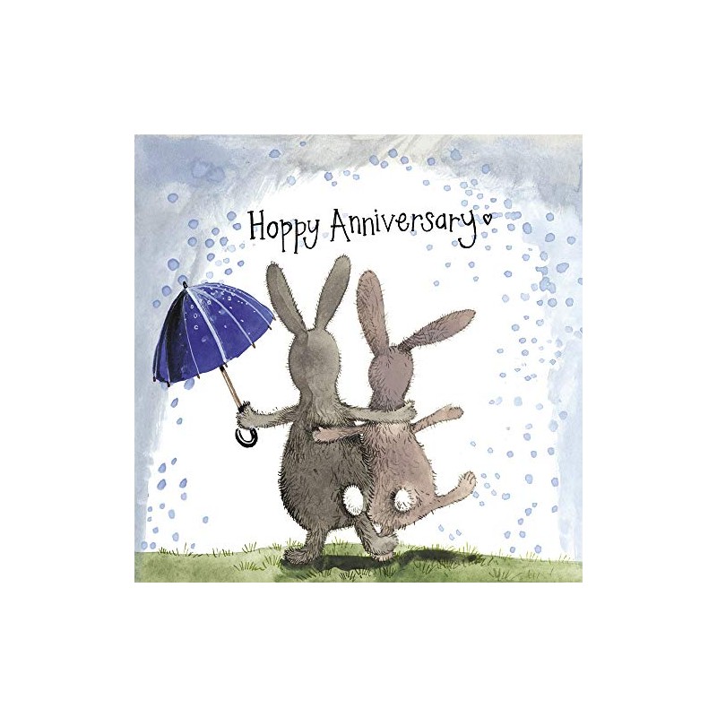Alex Clark Rain and Shine Anniversary Card