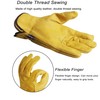 FZTEY 2 Pairs Heavy duty Gardening Ladies&Men&Women Thorn Proof Leather