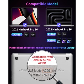 F FORITO 2-Pack Anti Blue Light Laptop Matte Screen Protector Compatible with 2023 MacBook Pro 16 inch M3 /M3 Pro /M3 Max Model A2991, Anti Glare Anti Reflection & Reduce Eye Strain