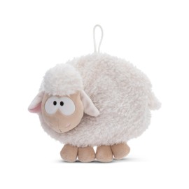 NICI Cuddly Toy Hot Water Bottle Sheep 350 ml 25 cm White - Cuddly Hot Water Bottle Animal from 10 Months, Plush Toy Bed Bottle for Children and Adults - 49923