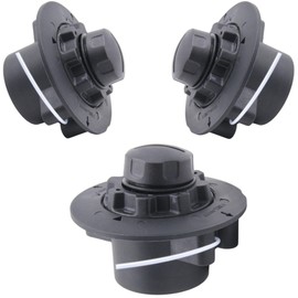 JIUDANI C5-2 Premium Trimmer Head 4006 710 2106 Compatible with Stihl FS38 FS40 FS45 FS46 FS50 - Dual Line Weed Eater Head Replacement 4006 710 2103 Durable Quality-3Pack