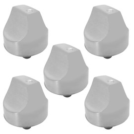 DEARCOOL 5 Pack for GE Cafe Range Burner Control Knob Replacement Part WB03X25889 for CGP350 & CGP350 Series, Replace for Part WB03X32194 Compatible with Model CGP650SET1SS