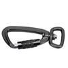 Carabiner Clip Auto Locking Square Bottom 360 Rotational Hook Accessory