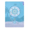 Compact Mirror, Exquisite Retro mini Travel Makeup Mirror (Blue)