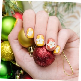 FRCOLOR 12sheets Flower Nail Art Stickers Decals for Women Designs for Stunning Nail Decoration for Creative Styles