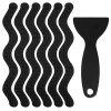 Saltnlight 24PCs Bath Tub Shower Stickers Anti Slip Grip Strips