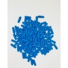 Empty Gelatin Capsules Size 0 Caribbean Blue, 1000 Count