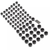 Unbranded Black Cut CNC Engine Bolt Cap Screw Cover For