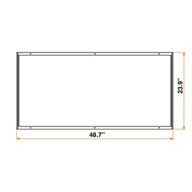 LEDVANCE 1x4 Dual Selectable Backlit Panel, LED Panel Lights 20W / 30W / 35W, 3 CCT Select 3500K / 4000K/ 5000K, 2200/3300/3850 LMS, Dimmable - 1 Pack (62697)