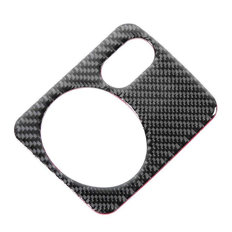 Aramox Carbon Fiber 6-Way Push Button Headlight Switch Frame Trim