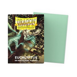 Dragon Shield AT-15049 Matte Dual Sleeves, Standard Size, Eucalyptus, 100 Count