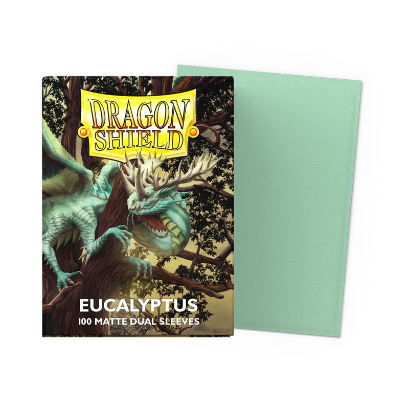 Dragon Shield AT-15049 Matte Dual Sleeves, Standard Size, Eucalyptus, 100