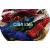 YYCRAFT 5 Yards Glitter 5/8" Elastic Ribbon for Hair Ties