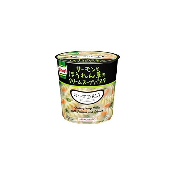 Knorr Ajinomoto Knorr Soup DELI Salmon and Spinach 40.3g (Pack of 6)
