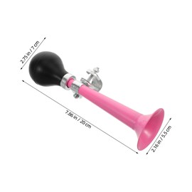 Outanaya Metal Bicycle Horn Loud Clear Sound for Adults Durable Metal Plated Design for Mountain Bikes Scooters Riding Safety Bicycle Accessory