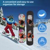 AJFHKJ Snowboard Sleeve Cover Case,Adjustable Upgraded Snowboard Protection Cover,Snowboard Travel