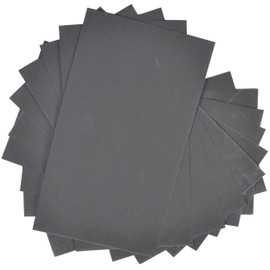HQRP 3" x 5 1/2" Wet Dry Sandpaper 1500 Grit, Waterproof Silicone Carbide, 10 Pack